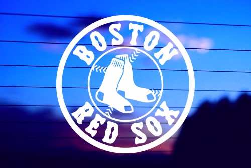 BOSTON RED SOX CAR DECAL STICKER