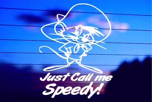 Speedy gonzales, Vinyl cut decal