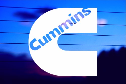 cummins logo stickers