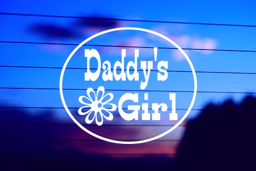 DADDY’S GIRL CAR DECAL STICKER