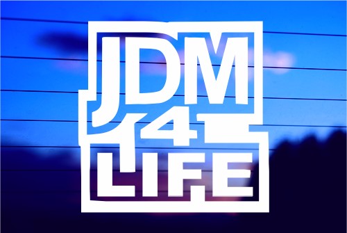 JDM is Life Vinyl Car Decal