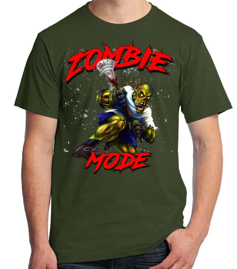 Lacrosse Zombie Mode T-Shirt