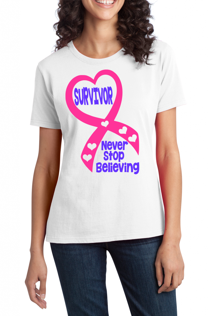 Survivor Breast Cancer Awareness T-Shirt