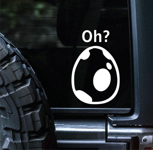 Oh Egg! Decal Vinyl Sticker Cars Trucks Vans Walls Laptop