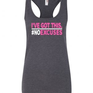 “I’VE GO THIS” Ladies’ Triblend Racerback Workout Tank Top